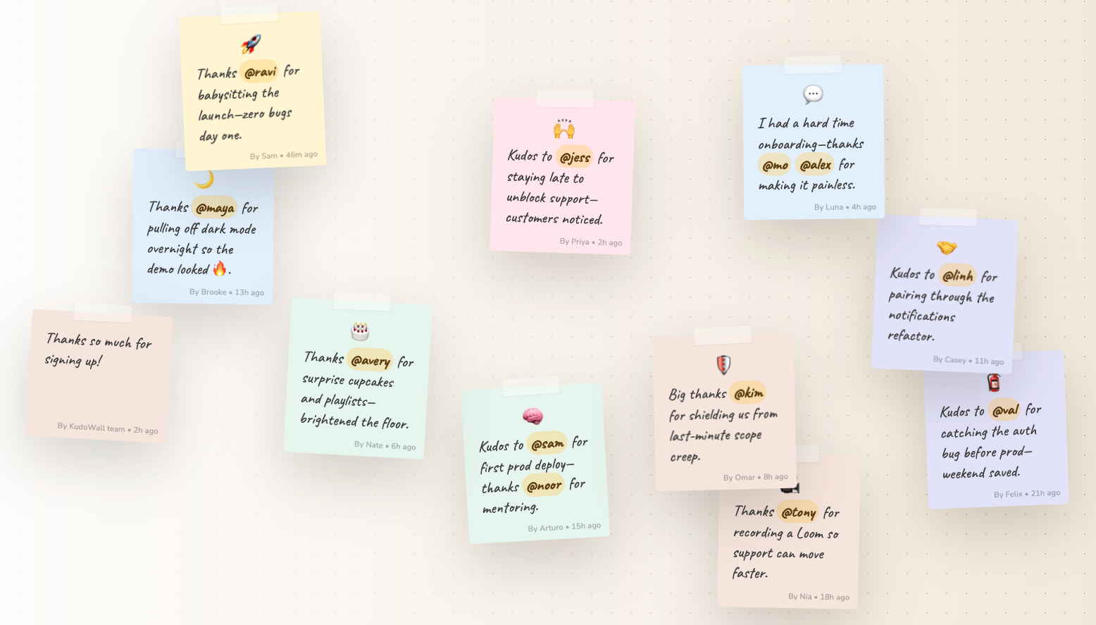 KudoWall board preview